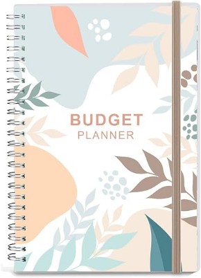 Budget Planner - Monthly Finance Organizer with Expense Tracker Notebook to Manage Your Money Effectively, Undated Finance Planner/Account Book, Start Anytime, 1 Year Use, A5, Twig